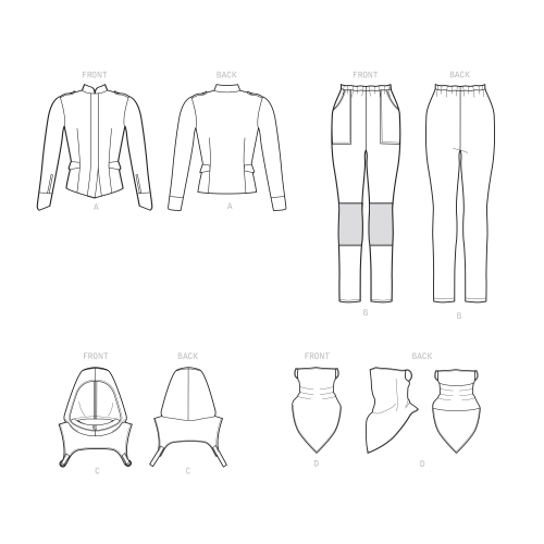 Simplicity Sewing pattern S9249 MISSES` COSTUME, SS9249H5 