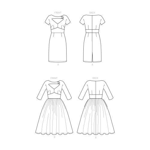 Simplicity Sewing pattern S9296 MISSES` DRESS 