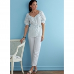 Выкройка: Misses` Top, Butterick B6733 