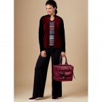 Выкройка: Misses` Jacket, Top, Dress, Jumpsuit and Pants, Butterick B6600 