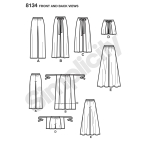 Naiste Seda-on-kerge-õmmelda püksid ja shortsid, Simplicity Pattern #8134 