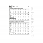 Выкройка: Misses` Dresses, Butterick B6728 