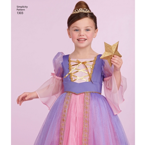 Väikelaste ja laste kostüümid, Simplicity Pattern #1303 