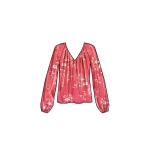 Simplicity Sewing Pattern Misses` Blouses, SS9604 