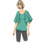 Naiste topp, Butterick B6560 