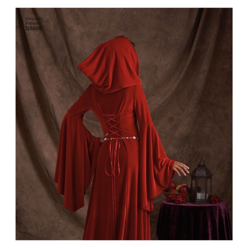 Naiste ja väikesekasvuliste Petite-naiste trikookostüümid, Simplicity Pattern #S8866 