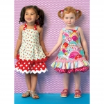 Выкройка: Toddlers` Dresses, Kwik Sew K0175 