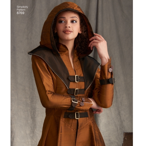 Naiste kostüüm mantlid, Simplicity Pattern #8769 
