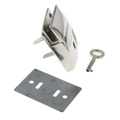 Tuck Clasp and Key 4 x 3 x 1 cm 