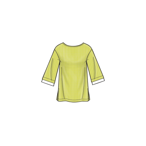 Naiste ja Petite-naiste drapeeritud pluus, Simplicity Pattern #S8986 