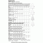 Naiste seelikud, Simplicity Pattern #S9123 