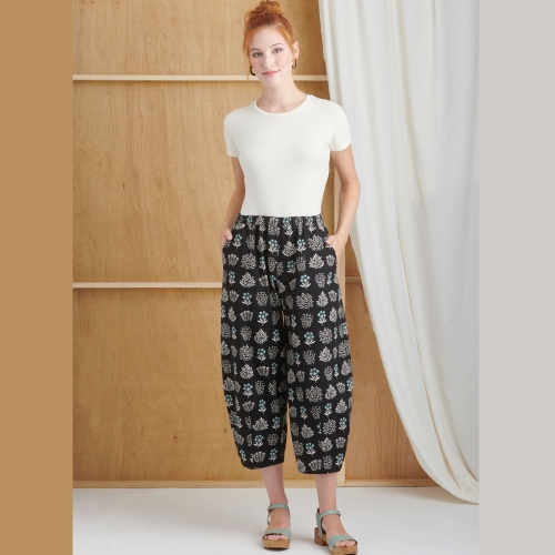 Simplicity lõikekomplekt S9907 MISSES` APRONS AND PANTS, SS9907A 