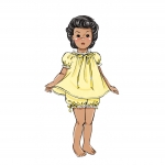 Выкройка: Retro Outfits for 45 cm (18`) Doll, Butterick B6336OSZ 