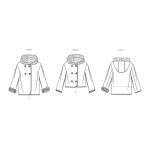 Simplicity lõikekomplekt S9832 GIRLS` AND BOYS` JACKET IN TWO LENGTHS, SS9832A 