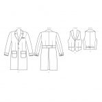 Выкройка: Misses` Top, Butterick B6026 