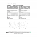 Ompelukaavat: Misses` Top, Butterick B6667 