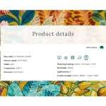 Upholstery Fabric, GOA fond moutarde - OEKO-TEX, 2462606, Thevenon 