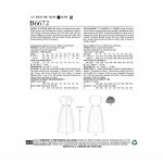 Выкройка: Misses` Costume and Hat, Butterick B6672 