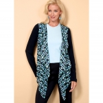 Выкройка: Misses` Cascade-Collar knit Jacket, Butterick B6527 