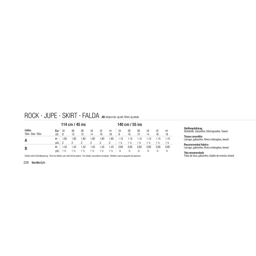 Выкройка Nr.34-44, Burda Style Nr.6467 
