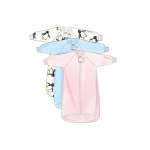 Ompelukaavat: Beebide` Bunting, Jumpsuit, Shirt, Diaper Cover, Blanket, Hat, Bib, Mittens and Booties, Butterick B5583 