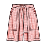 Швейные выкройки Simplicity S9335 Misses` Skirts in Two Lengths and Skort 