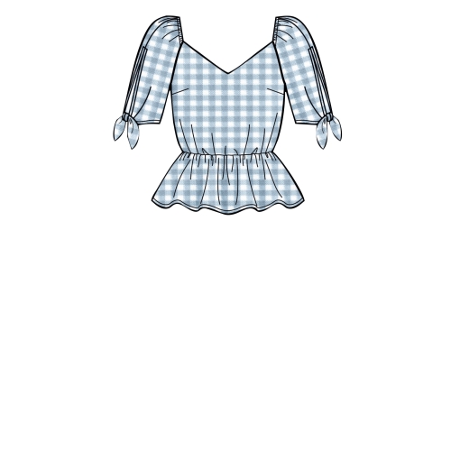 Naiste topid, Simplicity Pattern #S8918 