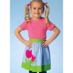 Выкройка: Misses`/Girls`/Dolls` Aprons, Kwik Sew K4105 
