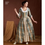 18th Century Costumes, Simplicity Pattern #8161 