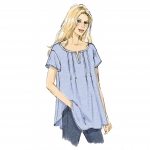 Выкройка: Misses` Top, Butterick B6024 