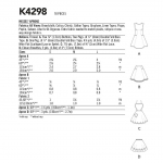 Выкройка: Misses` Aprons, Kwik Sew K4298 
