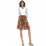 Ompelukaavat: Misses` Culottes, Butterick B6178 
