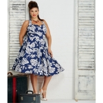 Women`s and Plus Size Dresses, Simplicity Pattern #8051 