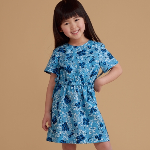 Laste ja tüdrukute riietus, Simplicity Pattern #S8965 