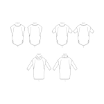Ompelukaava: Misses` Tops & Tunic, Butterick, B6854 