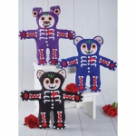 Выкройка: Soft Toys: Bear, Cat & Dog, Kwik Sew K4303 