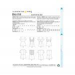 Выкройка: Misses` Pullover, Paneled Tops, Butterick B6458 