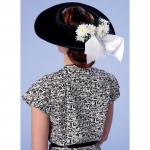 Выкройка: Misses` Button-Front, Flutter Sleeve Dresses and Sun Hat, Butterick B6363 