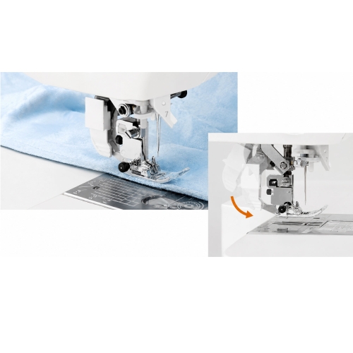 Sewing machine Juki HZL-NX7 Dual feed system