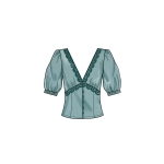 Simplicity Sewing Pattern Misses` Blouse, SS9606 