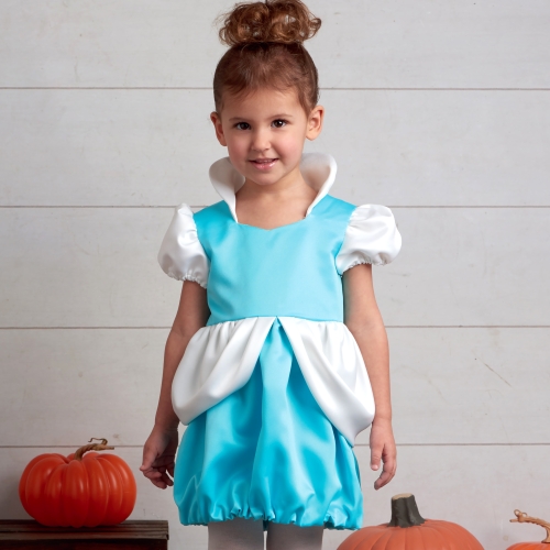 Valik mudilase Halloweeni kostüüme, suurused: 1 / 2-1-2-3-4, Simplicity Pattern #S 8976 