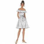 Выкройка: Misses`, sizes: Misses` Petite Dress,Romper, Jumpsuit and Sash, Butterick B6566 