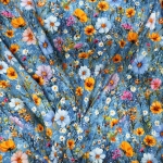 Cotton jersey fabric with elastane, 160 cm 