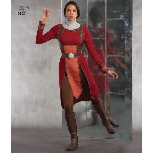 Naiste sõdalase trikookostüümid, Simplicity Pattern #8825 