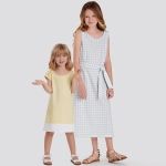 Laste ja tüdrukute kleidid, Simplicity Pattern #S9120 