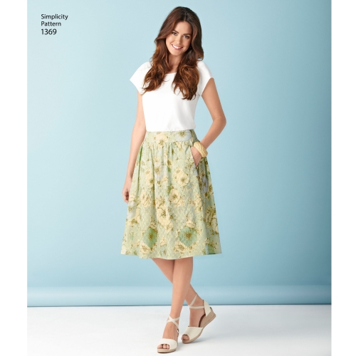 Naiste seelikud kolmes pikkuses, Simplicity Pattern #1369 