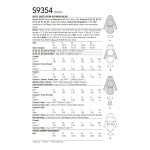 Швейные выкройки Simplicity S9354 Misses` Jacket Costume with Masks and Hat, A (XS-S-M-L-XL) 