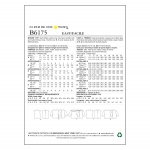 Выкройка: Misses` Top, Butterick B6175 