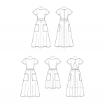 Швейные выкройки Simplicity S9324 Misses` Dresses 