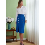 Ompelukaavat: Misses` Skirts, Butterick B6737 